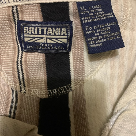 VINTAGE Levi Britannia Polo - Picture 8 of 8